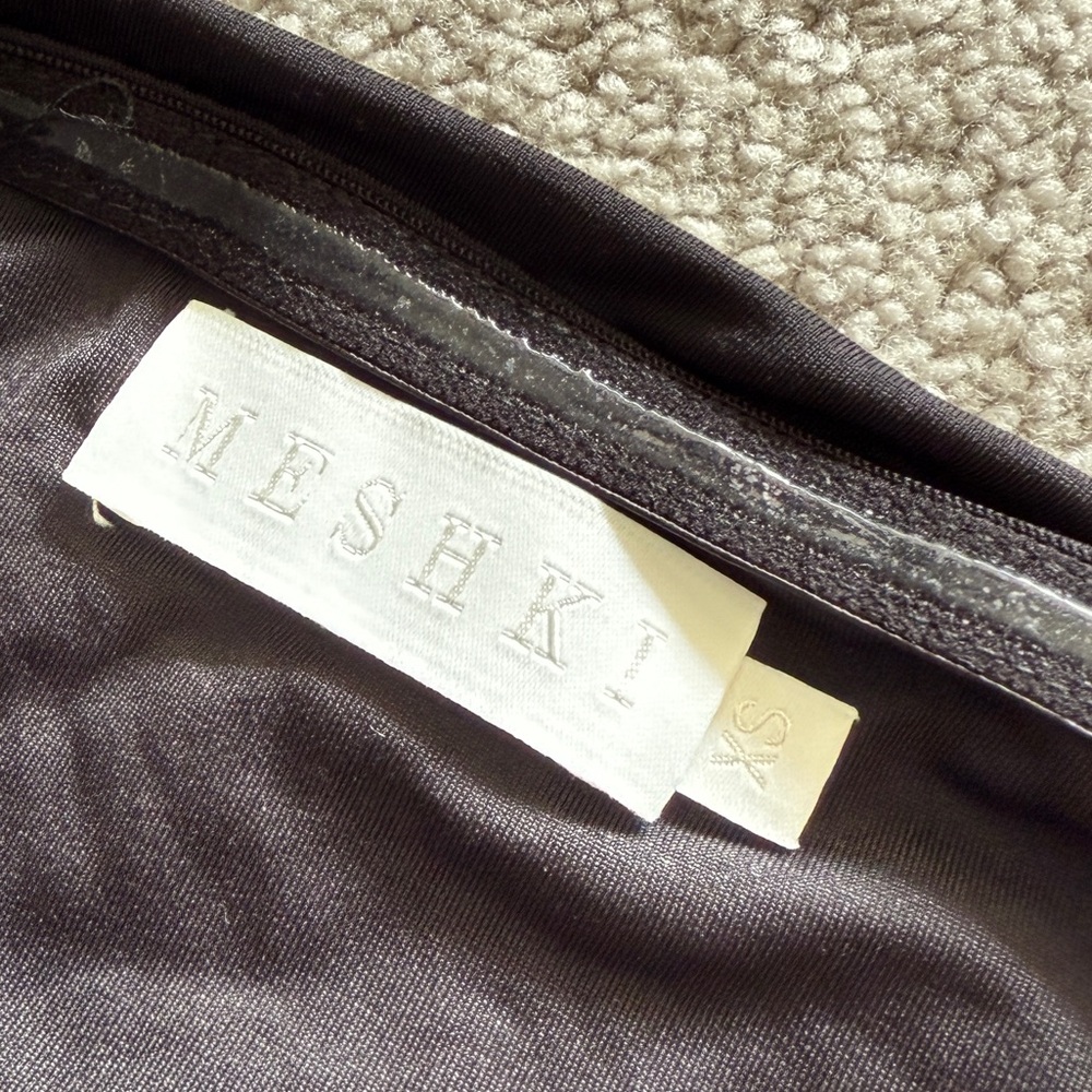 Meshki tube midi dress black - Picture 2 of 4